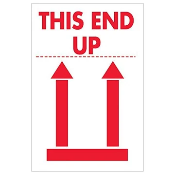 Tape Logic Arrow & This Side Up Labels