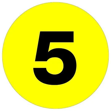 Tape Logic Number Labels