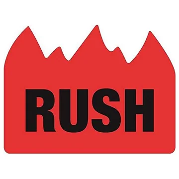 Tape Logic Rush & Perishable Labels