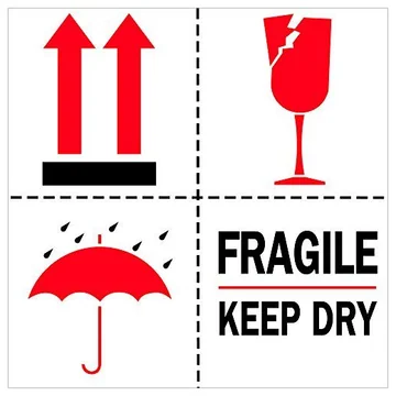 Tape Logic Fragile Labels